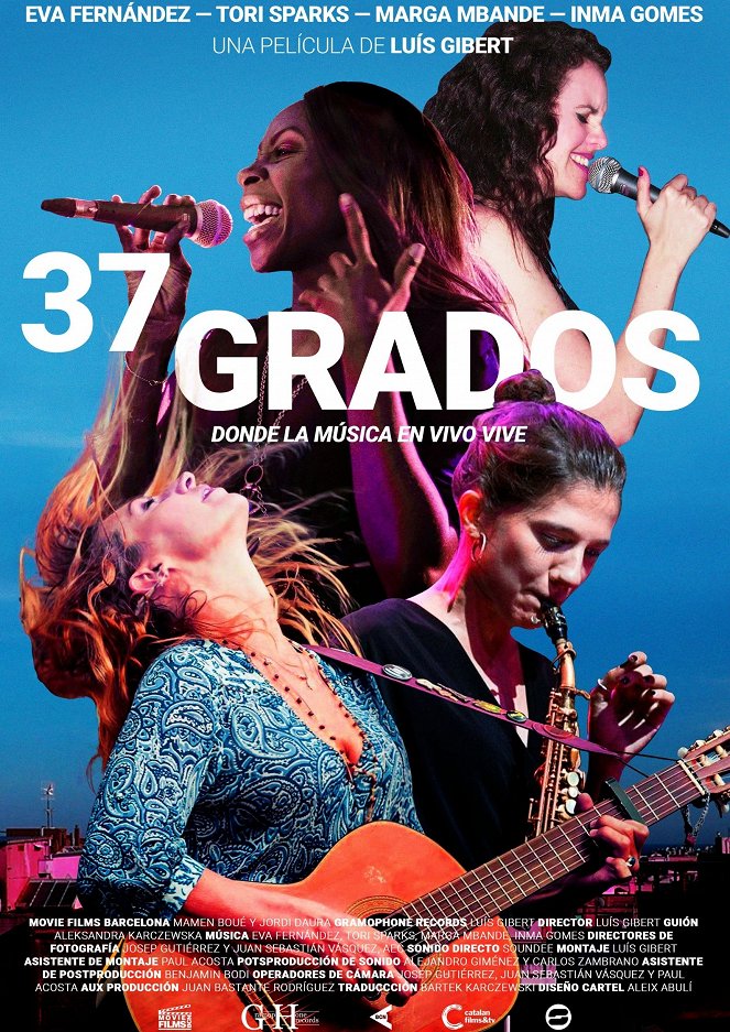 37 Grados - Posters