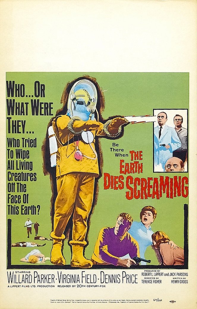 The Earth Dies Screaming - Posters
