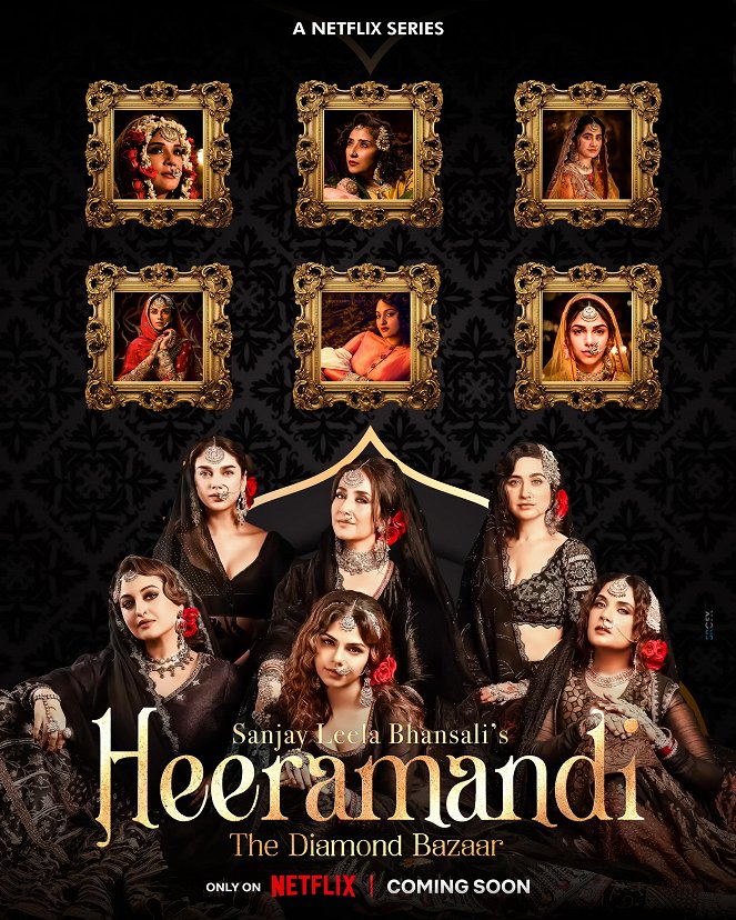 Heeramandi: Bazar diamentów - Plakaty