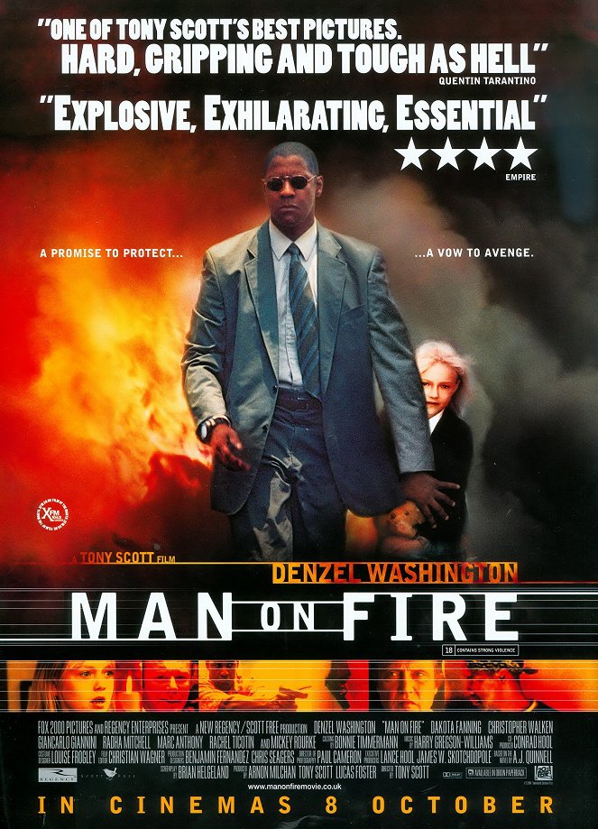 Man on Fire - Julisteet