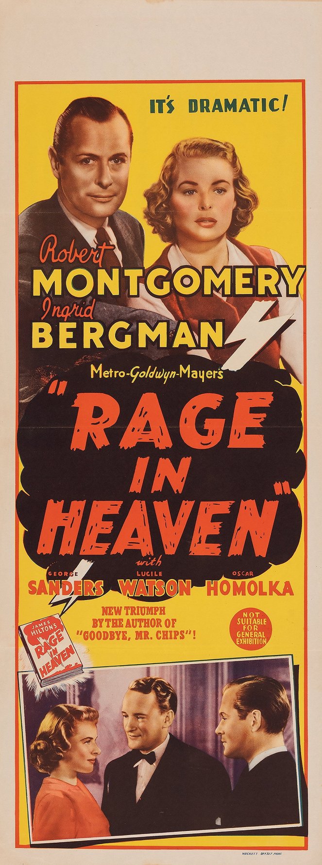 Rage in Heaven - Posters