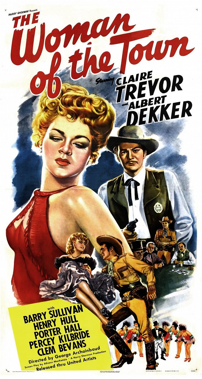 The Woman of the Town - Affiches