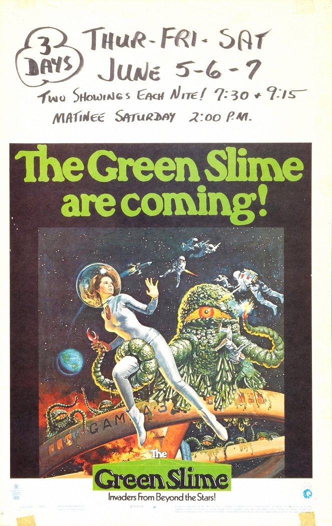 The Green Slime - Cartazes