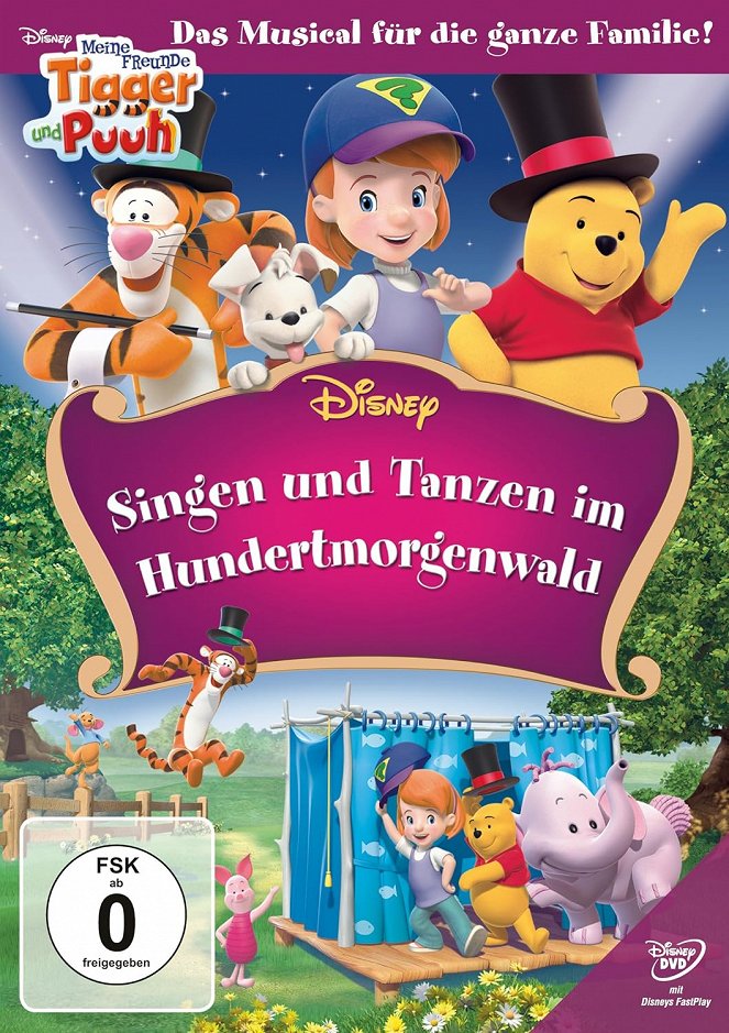 Meine Freunde Tigger und Puuh: Singen und Tanzen im Hundertmorgenwald - Plakate