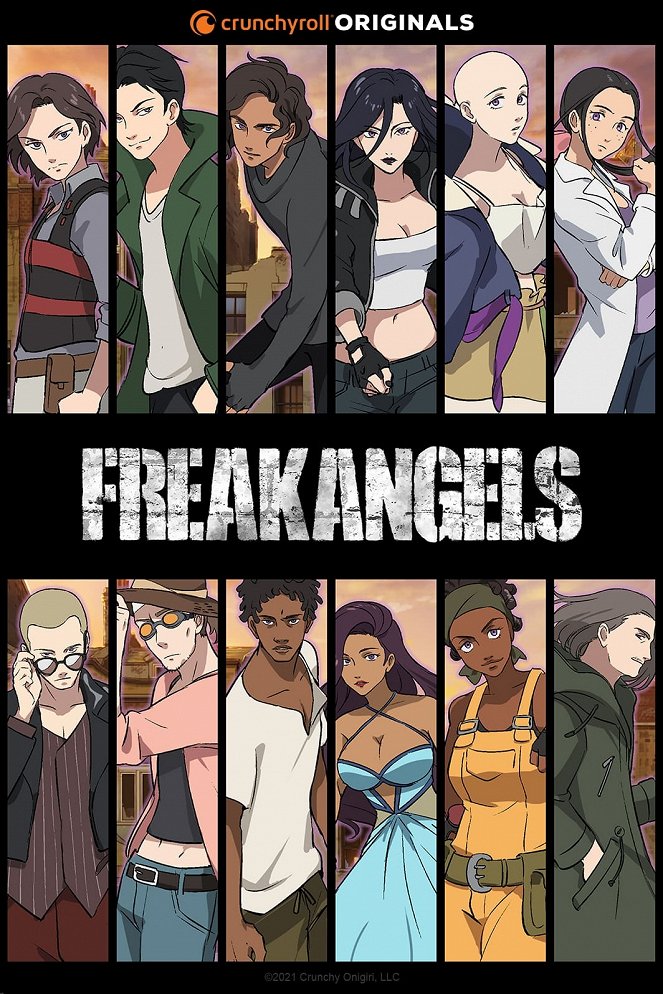 FreakAngels - Plakaty