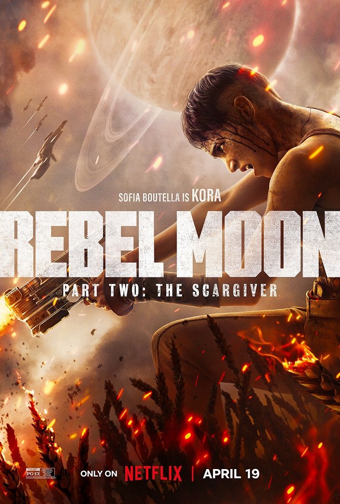 Rebel Moon – część 2: Zadająca rany - Plakaty