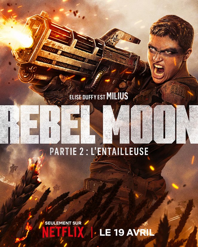 Rebel Moon - Partie 2 : L'Entailleuse - Affiches