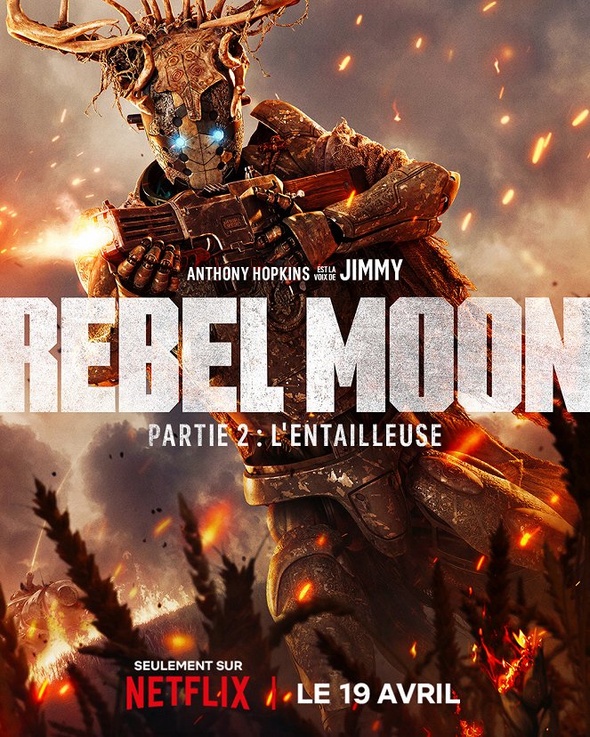 Rebel Moon - Partie 2 : L'Entailleuse - Affiches