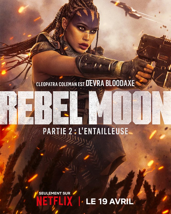 Rebel Moon - Partie 2 : L'Entailleuse - Affiches