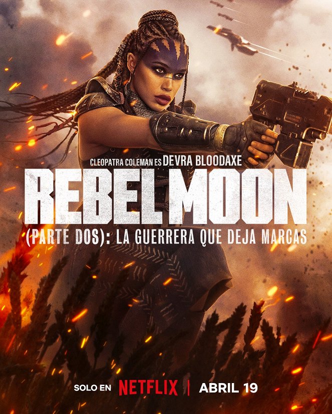 Rebel Moon (Parte dos): La guerrera que deja marcas - Carteles