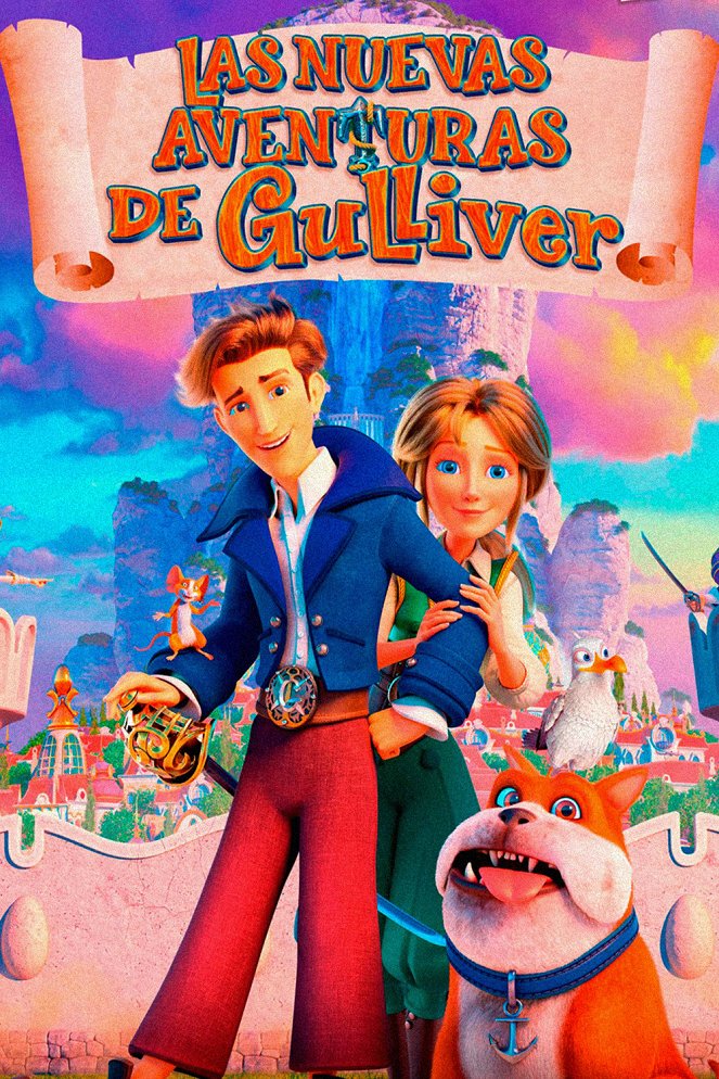 Las nuevas aventuras de Gulliver - Carteles