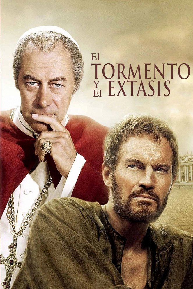 El tormento y el éxtasis - Carteles