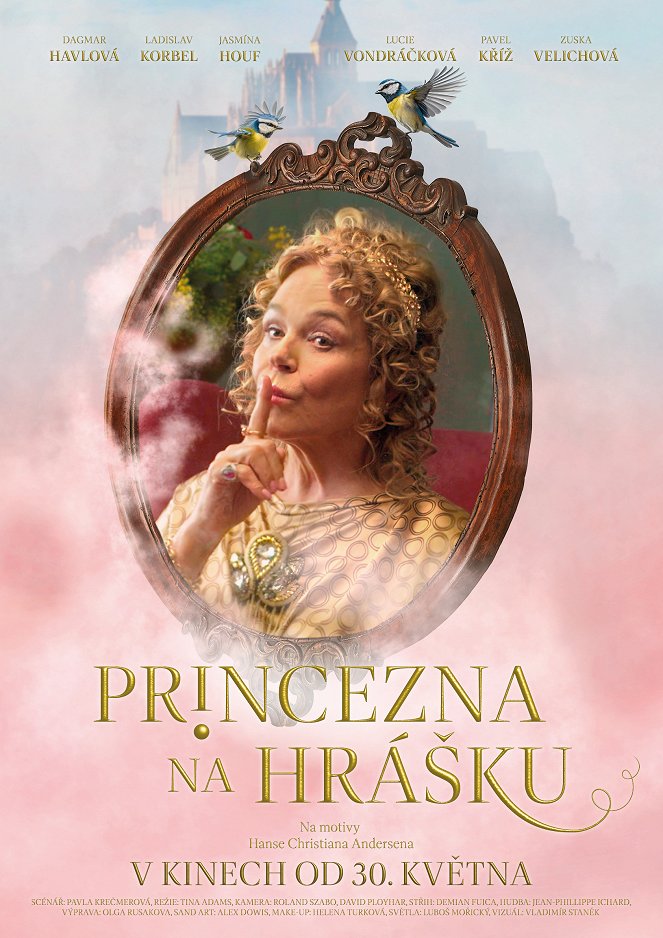 Princezna na hrášku - Posters