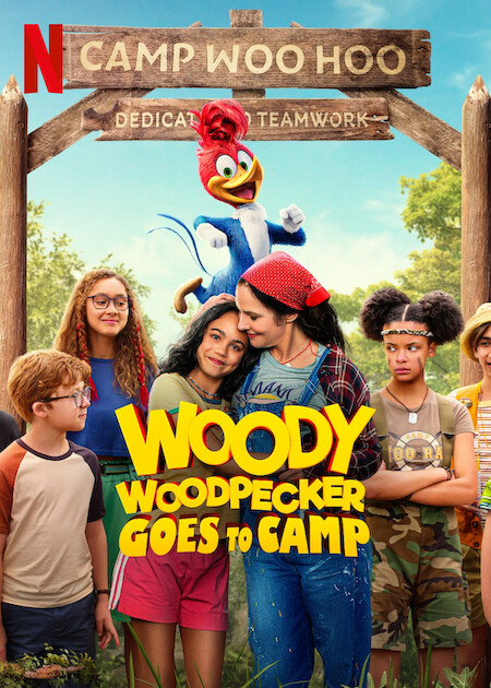 Datel Woody jede na tábor - Plakáty