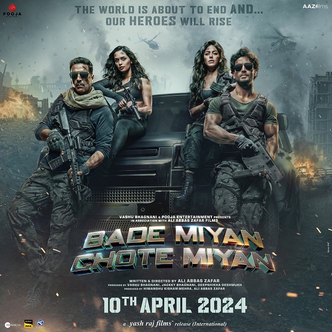 Bade Miyan Chote Miyan - Affiches