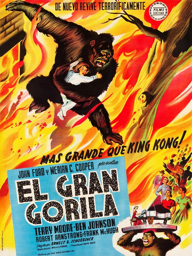 El gran gorila - Carteles