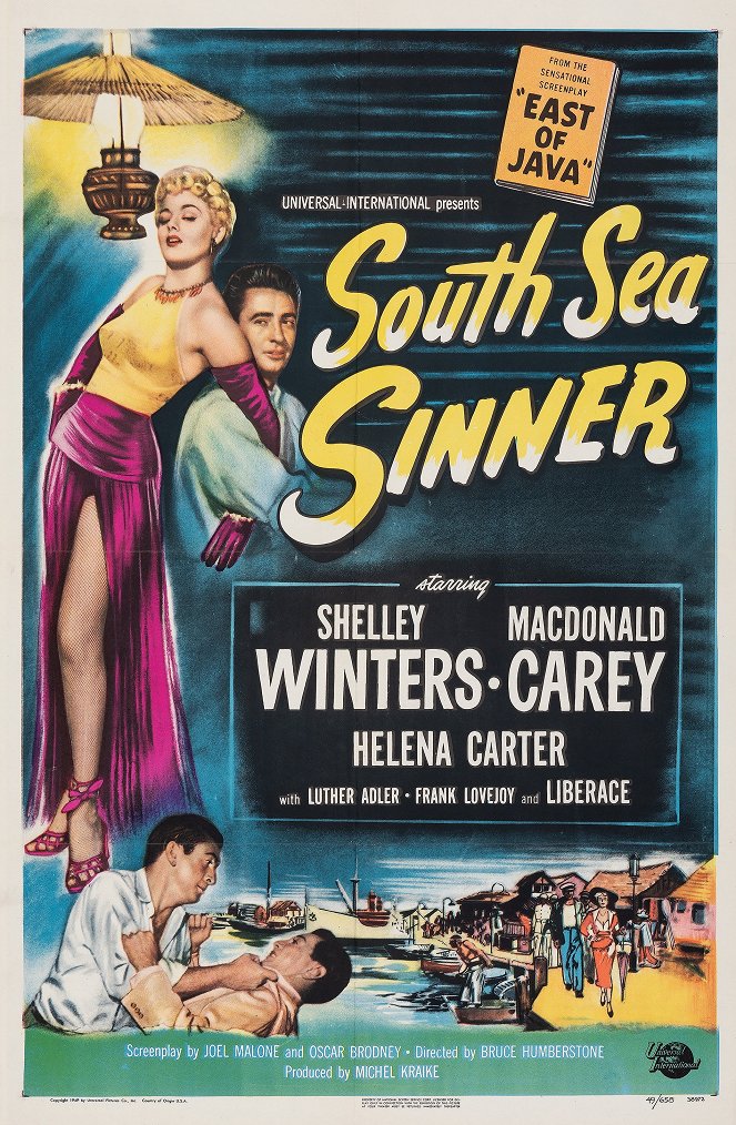 South Sea Sinner - Plagáty