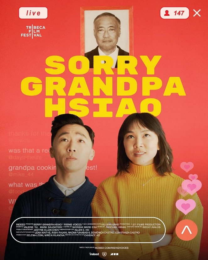 Sorry Grandpa Hsiao - Affiches
