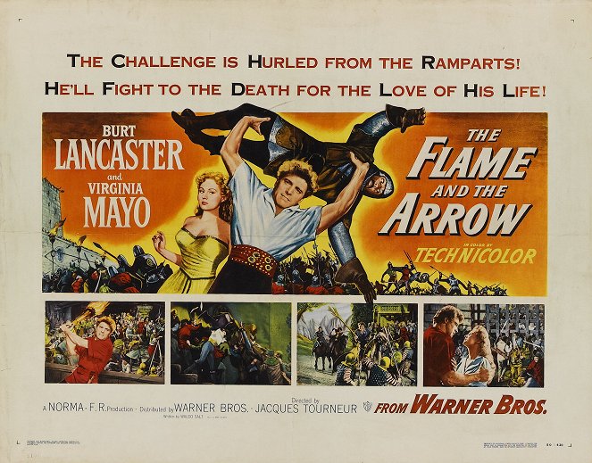 The Flame and the Arrow - Plakátok