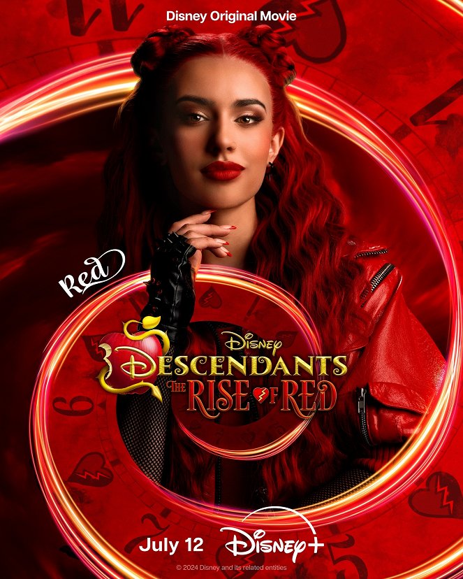 Descendants: The Rise of Red - Plakáty