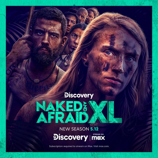 Naked and Afraid XL - Plakaty