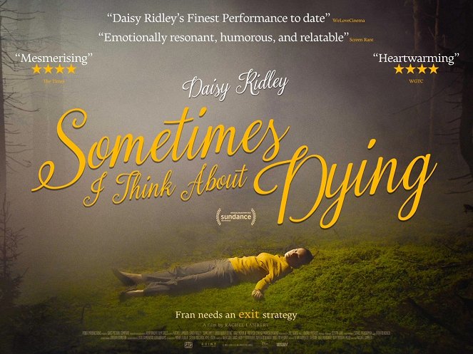 Sometimes I Think About Dying - Posters