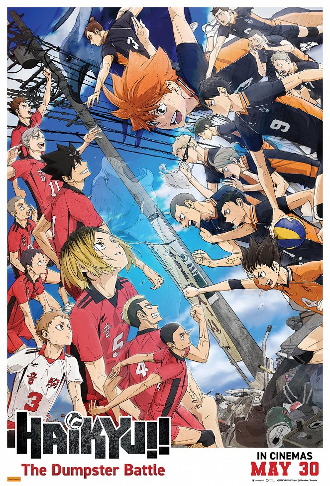 HAIKYU!! The Dumpster Battle - Posters