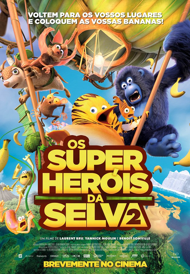 Os Super-Heróis da Selva 2 - Cartazes