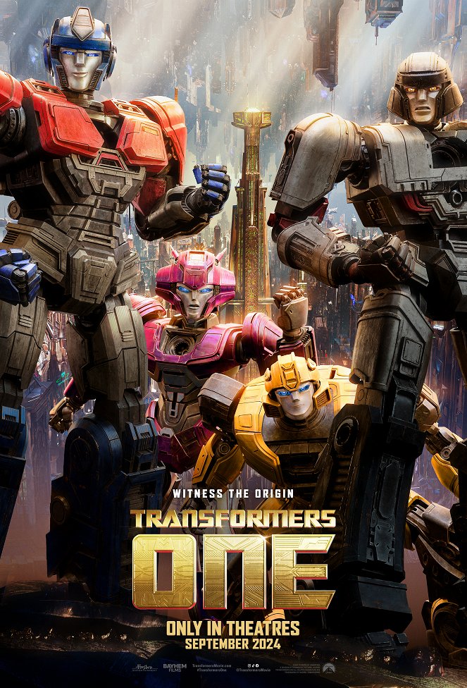 Transformers Jedna - Plakáty