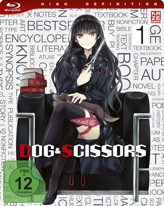 Dog & Scissors - Plakate