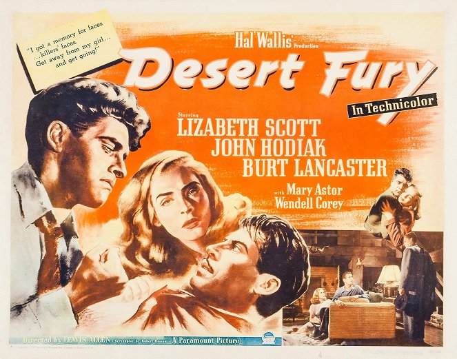 Desert Fury - Plakáty