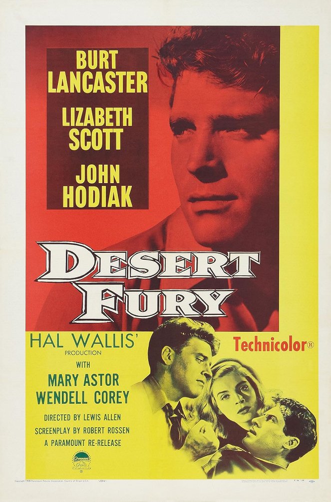 Desert Fury - Affiches