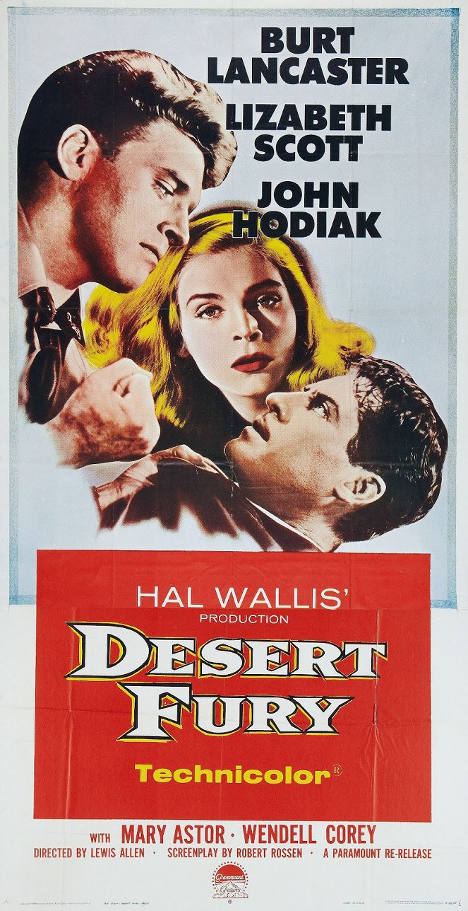 Desert Fury - Posters