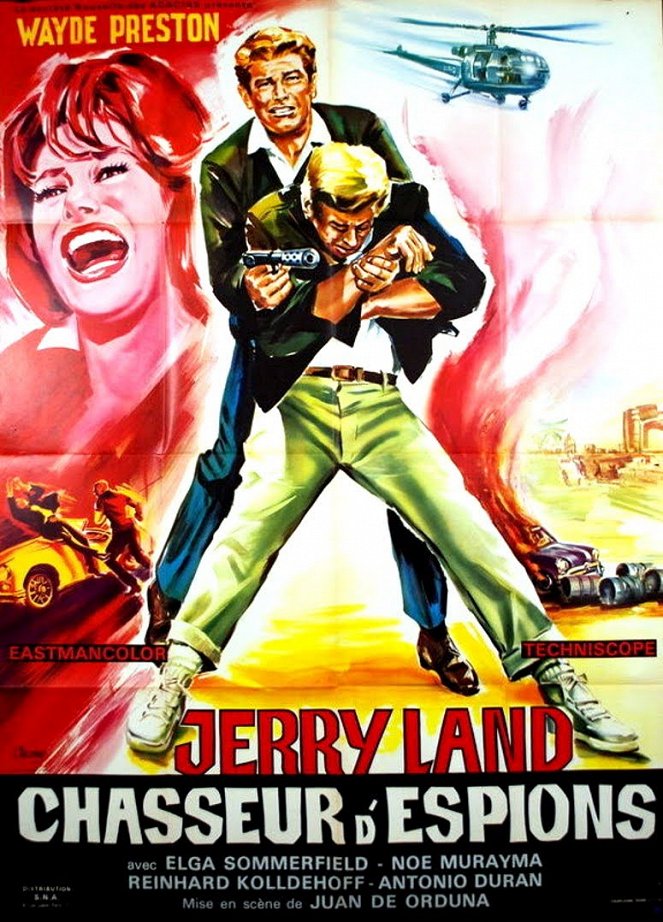Jerry Land, chasseur d'espions - Affiches