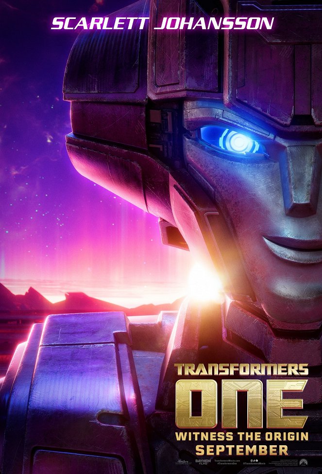 Transformers Jedna - Plagáty