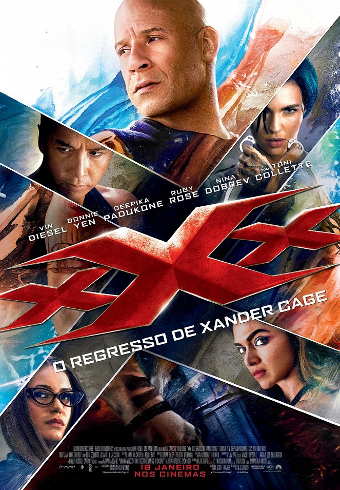 xXx: O Regresso de Xander Cage - Cartazes