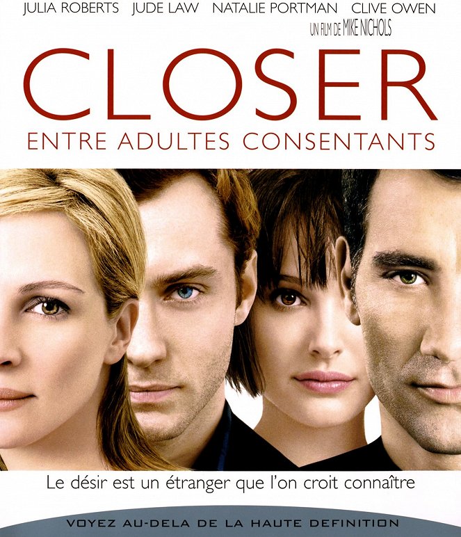 Closer, entre adultes consentants - Affiches