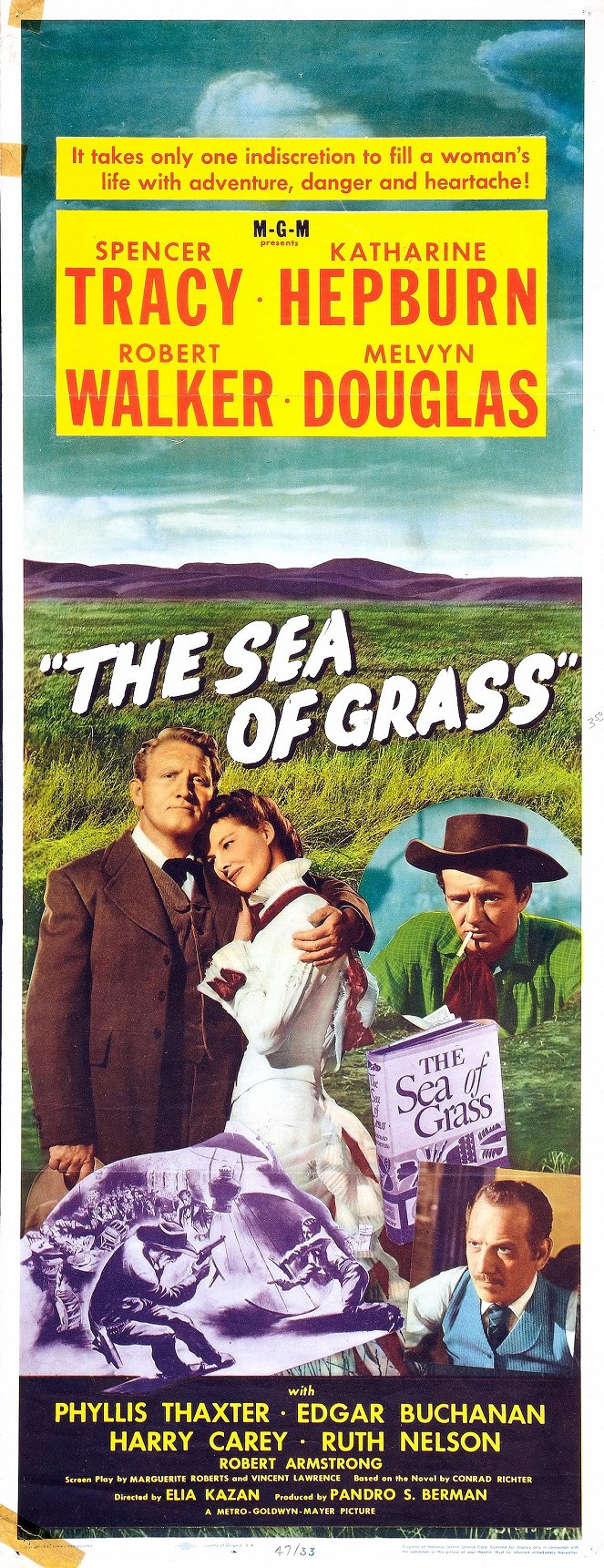 The Sea of Grass - Plakátok