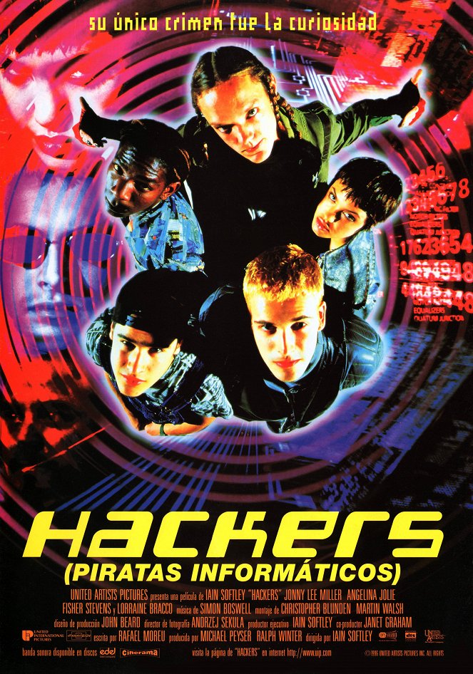 Hackers, piratas informáticos - Carteles