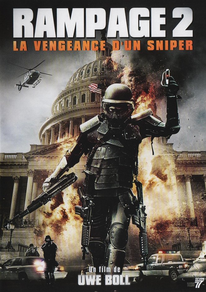 Rampage 2 : La vengeance d'un sniper - Affiches