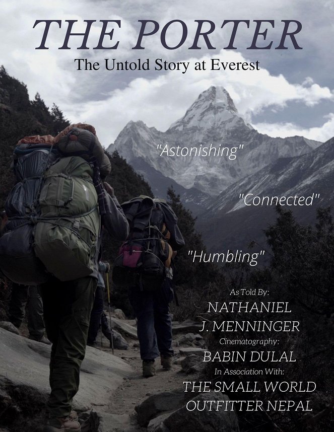 The Porter: The Untold Story at Everest - Affiches