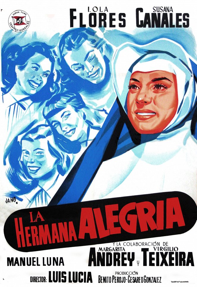 La hermana Alegría - Plakate