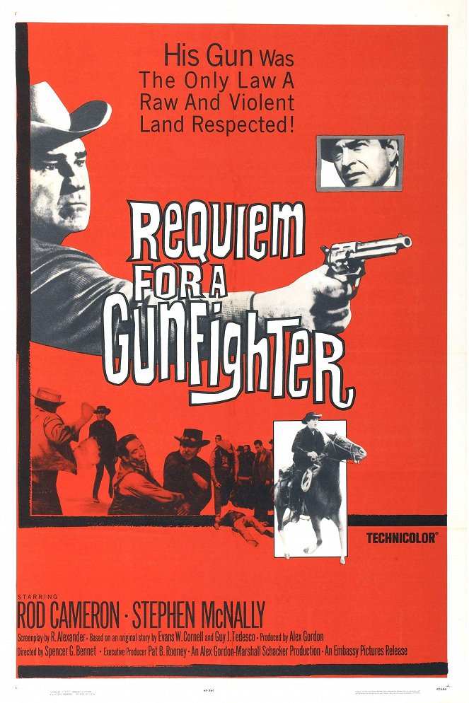Requiem for a Gunfighter - Affiches