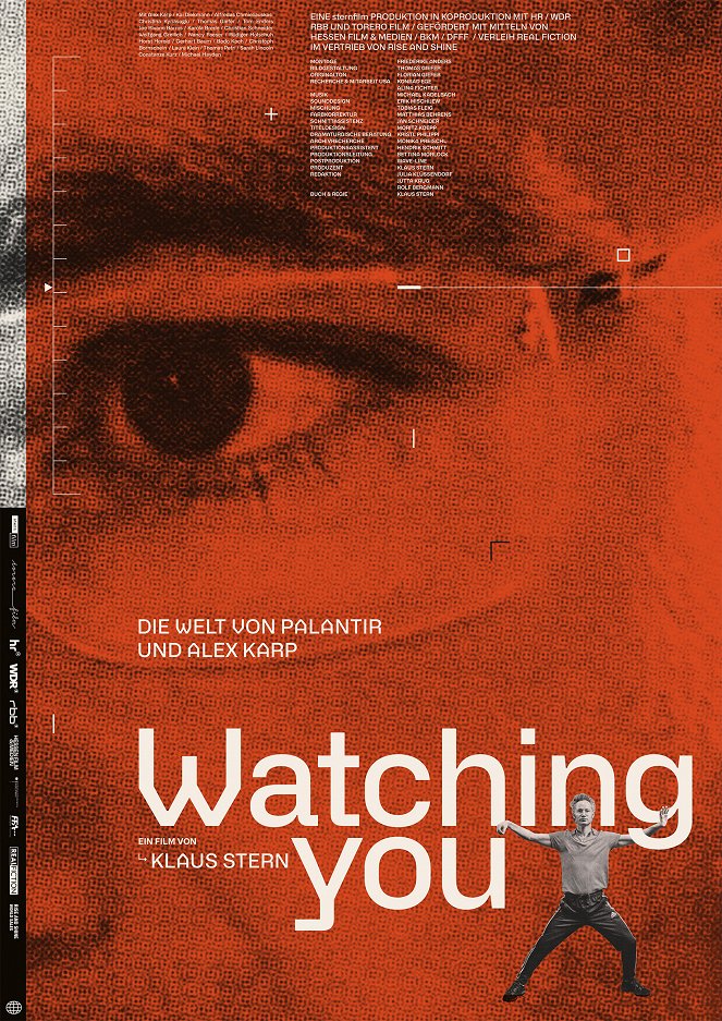 Watching You - Die Welt von Palantir und Alex Karp - Plakate