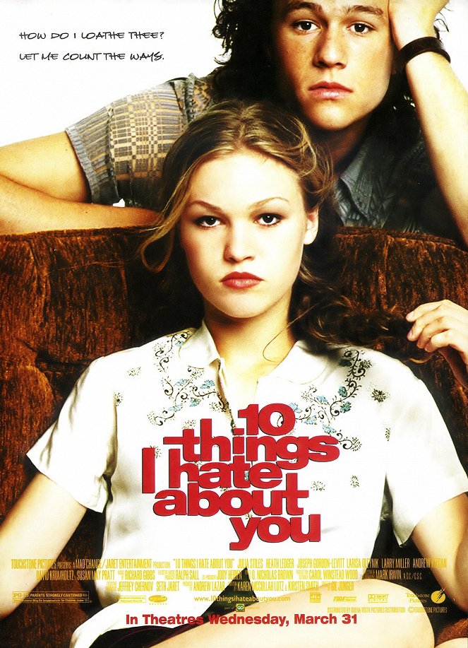 10 Things I Hate About You - Julisteet