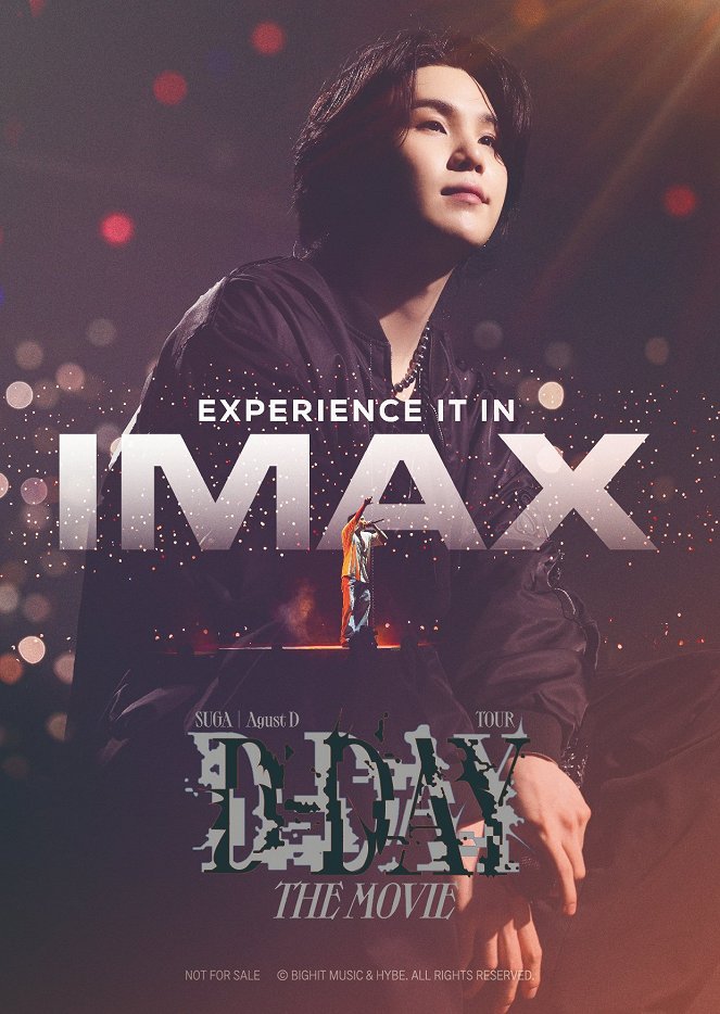 Suga | Agust D Tour 'D-Day' The Movie - Plakate