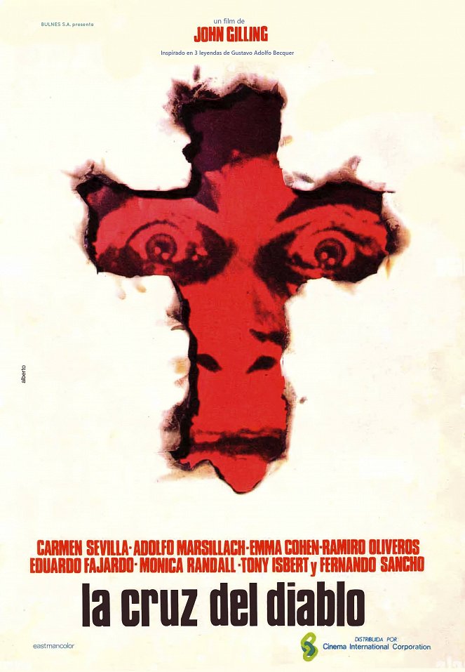La cruz del diablo - Plakáty