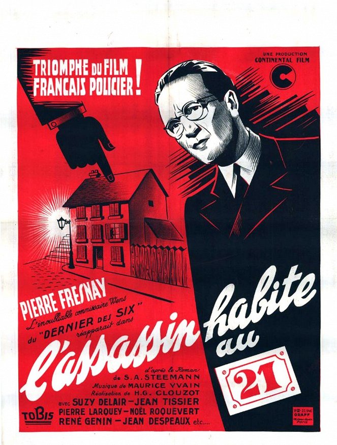 L'Assassin habite au 21 - Affiches