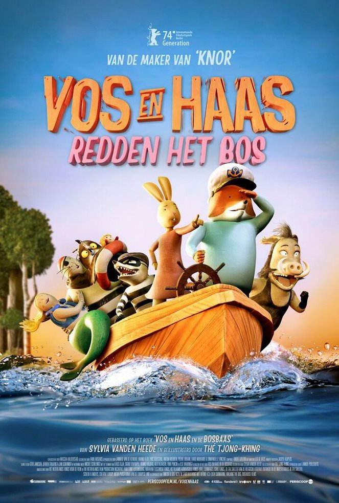 Vos en Haas Redden het Bos - Plakate