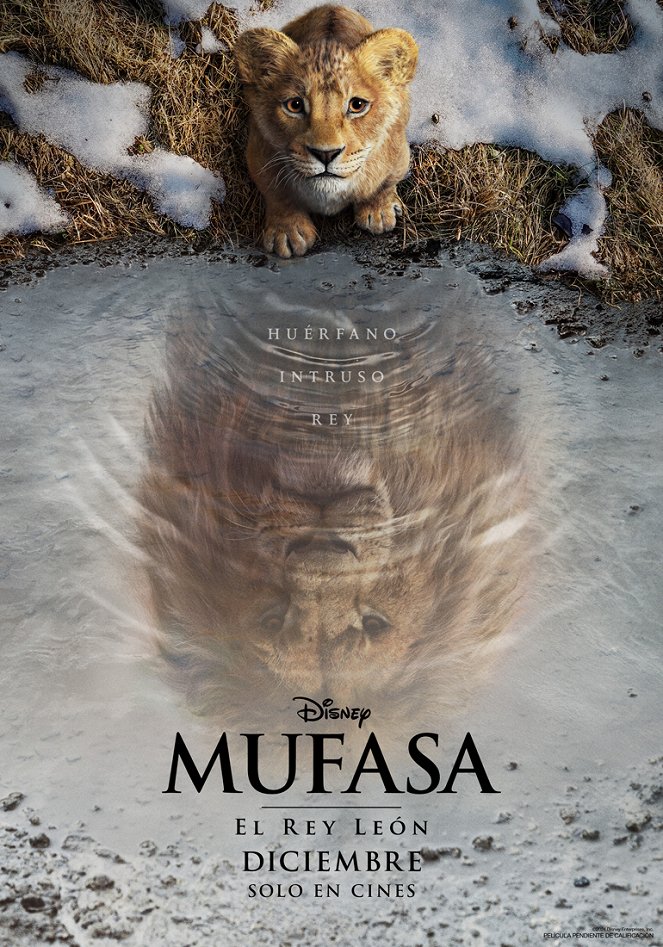 Mufasa. El rey león - Carteles